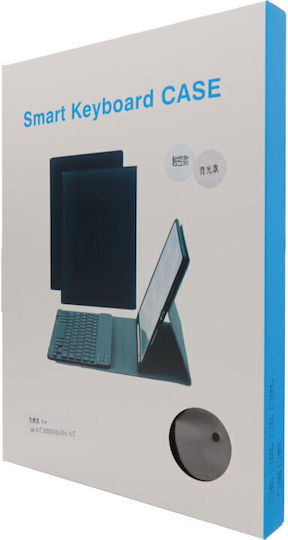 Touch Pad Flip Cover με Πληκτρολόγιο στα Αγγλικά US Μαύρη (iPad Air 2019 / iPad Pro 2017 10.5")