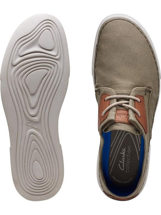Clarks Gereld Ανδρικά Casual Παπούτσια Πράσινα