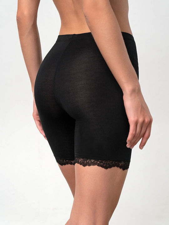 Femeie Slip cu Dantelă Negru