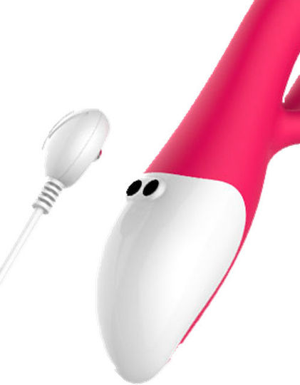 Lena Vibrator Kaninchen 21cm Red