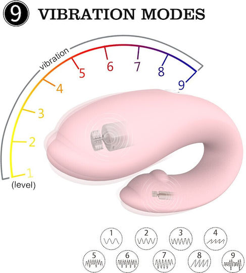 La Lolita Amsterdam Winter Vibrator für Paare 9.8cm Pink