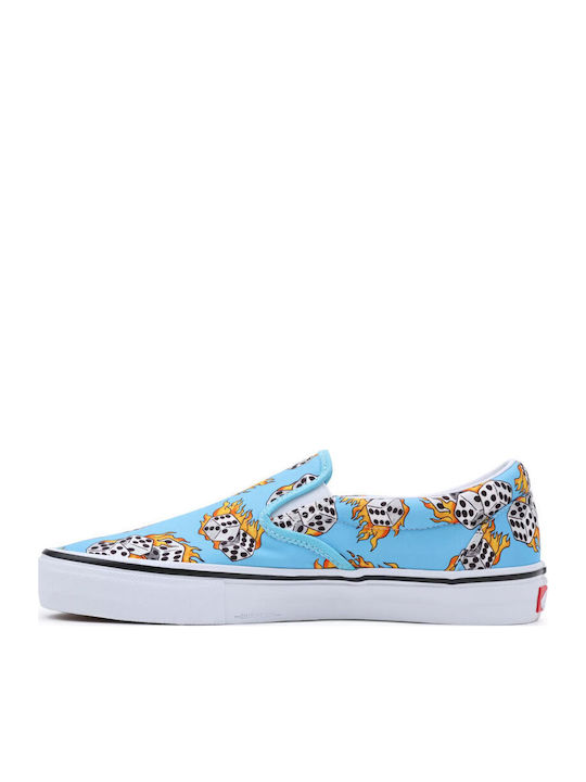 Skate Men's Slip-Ons Blue