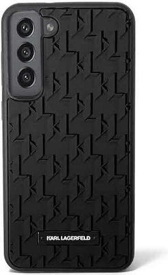 Karl Lagerfeld 3D Monogram Silicone Back Cover Black (Galaxy S23)