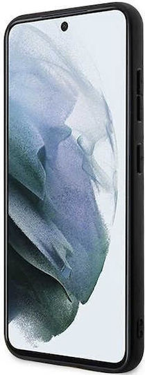 Karl Lagerfeld Saffiano Mono Metal Logo Back Cover Synthetic Leather / Plastic Black (Galaxy S23)