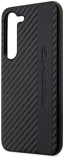 Mercedes-Benz Carbon Stripe & Embossed Back Cover Πλαστικό Μαύρο (Galaxy S23)