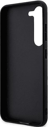 Ferrari Perforated Back Cover Πλαστικό / Σιλικόνης Μαύρο (Galaxy S23)