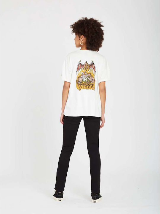 Voltrip Γυναικείο T-shirt Λευκό