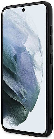BMW Textured & Stripe Back Cover Δερματίνης / Πλαστικό / Σιλικόνης Μαύρο (Galaxy S23+)