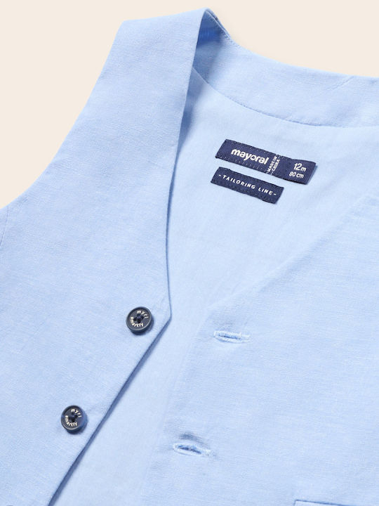 Kids Vest Light Blue