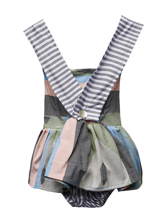 Two In A Castle Baby Bodysuit Set Sleeveless Multicolour