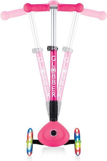 Globber Kinderroller Klappbar 3-Rad Für 2+ Jahre Fuchsie