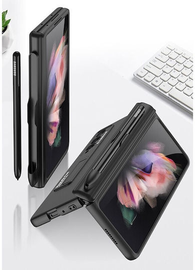 GKK Magnetic С пълно покритие (360°) Пластмаса Магнитен Сив (Galaxy Z Fold 3)