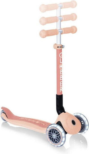Globber Kinderroller Klappbar Lights Ecologic 3-Rad Für 2+ Jahre Orange