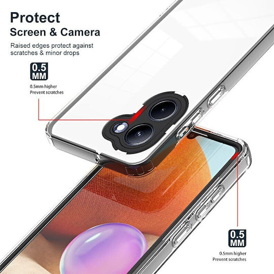 Color Frame Задна корица Силикон Прозрачен (Realme C33)