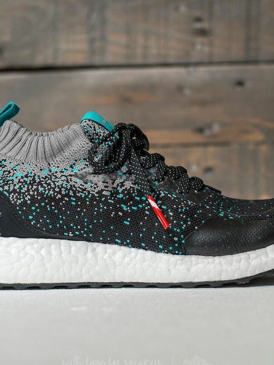 UltraBoost Mid Solebox X Packer Ανδρικά Αθλητικά Παπούτσια Running Μαύρα