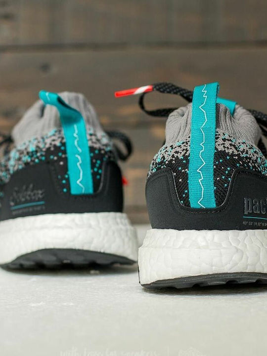 UltraBoost Mid Solebox X Packer Ανδρικά Αθλητικά Παπούτσια Running Μαύρα