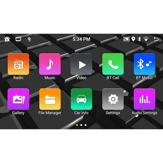 Digital IQ Car Audio System for Seat Altea / Leon / Toledo Skoda Yeti / Fabia / Rapid / Roomster / Superb Volkswagen Amarok / Beetle / Touran 2004-2014 with Clima (Bluetooth/USB/AUX/WiFi/GPS/Apple-Carplay/Android-Auto/CD) with Touch Screen 8"