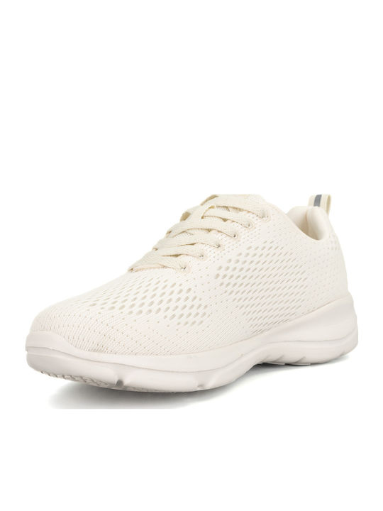 Comfort Damen Sneakers Beige