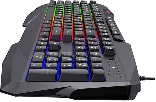 Havit KB878L Gaming Πληκτρολόγιο με RGB φωτισμό (Αγγλικό US)