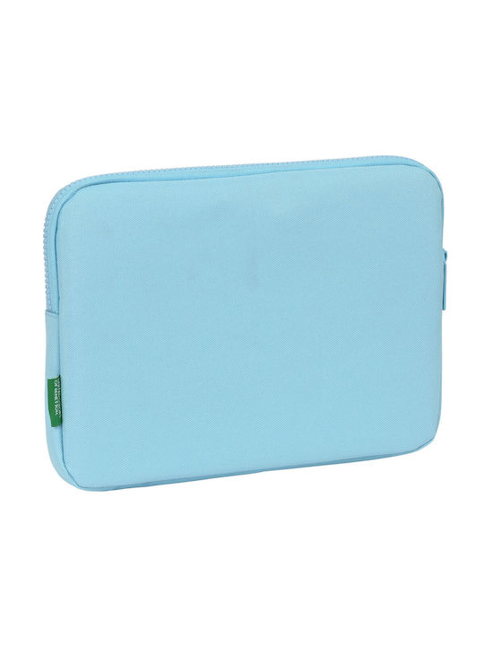Benetton Sequins Θήκη Laptop 11.6" Γαλάζια