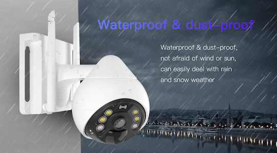 Vstarcam CB69-TZ IP Cameră de Supraveghere Wi-Fi Full HD+ 3MP Rezistentă la apă Pe baterii cu Comunicare Bidirecțională și Lentilă 3.6mm