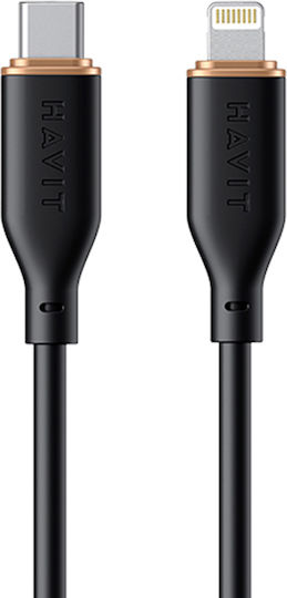 Havit CB603 USB 2.0 Kabel USB-C männlich - USB-C Schwarz 1,2 m