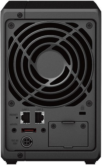 Synology DiskStation DS723+ NAS Tower με 2 θέσεις για HDD/M.2/SSD και 2 θύρες Ethernet