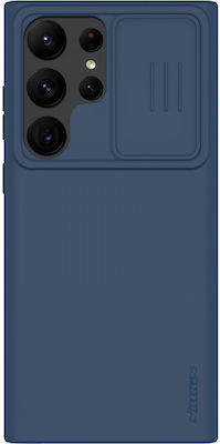 Nillkin CamShield Silky Umschlag Rückseite Silikon Midnight Blue (Galaxy S23 Ultra)