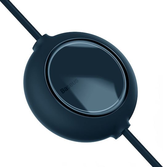 Baseus Starspeed Braided USB to Lightning / Type-C / micro USB Cable 3.5A Μαύρο 1.2m