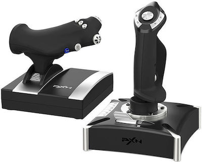 PXN 2119 Pro Flight Joystick Cablat Compatibil cu PC / PS4 / Xbox One