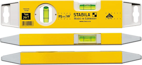 Stabila Type 70 T Plastic Spirit Level 25cm with 2 Eyes