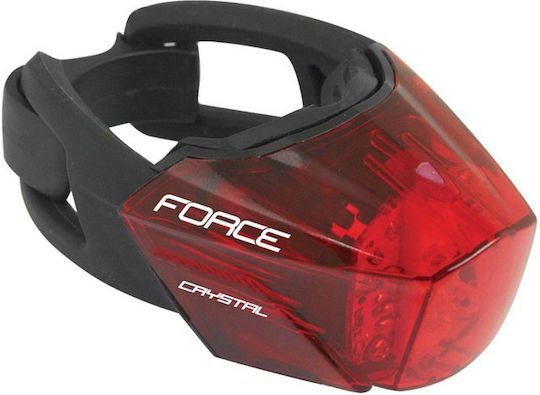 Force Crystal Οπίσθιο Φως Ποδηλάτου 10 Lumen