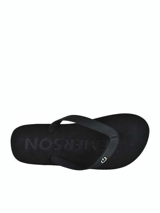 Men's Flip Flops Black-White