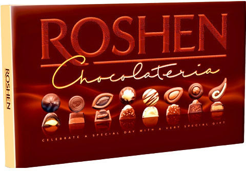 Roshen Chocolateria Chocolate Treats almond 194gr