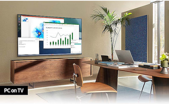 Samsung Smart Τηλεόραση 50" 4K UHD LED AU7172 HDR (2021) UE50AU7172UXXH