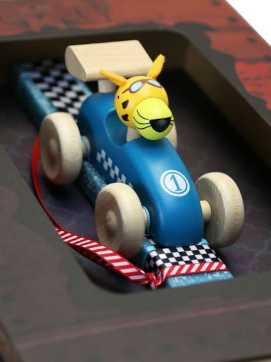 Easter Candle Disney Cars Flat Scented Handmade with Box 35cm Blue