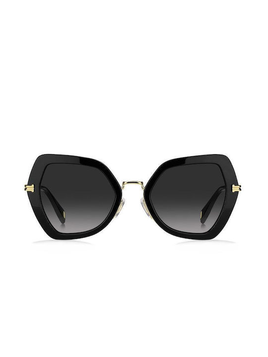 Marc Jacobs Sonnenbrillen mit Schwarz Rahmen und Schwarz Verlaufsfarbe Linse MJ 1078/S 807/9O
