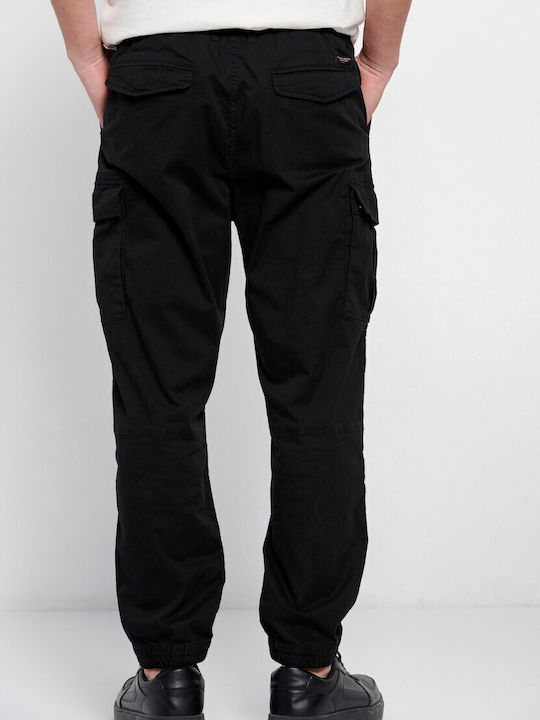 FBM007-03402 Trousers Cargo in Regular Fit Black