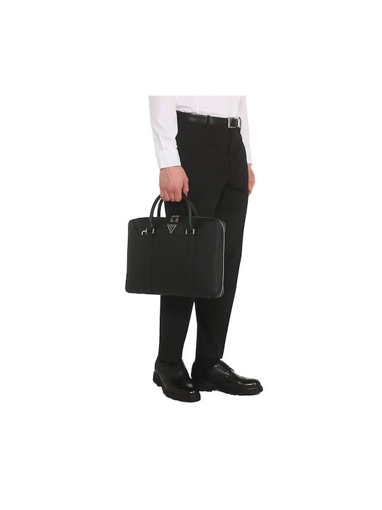 Guess Men's Briefcase Black