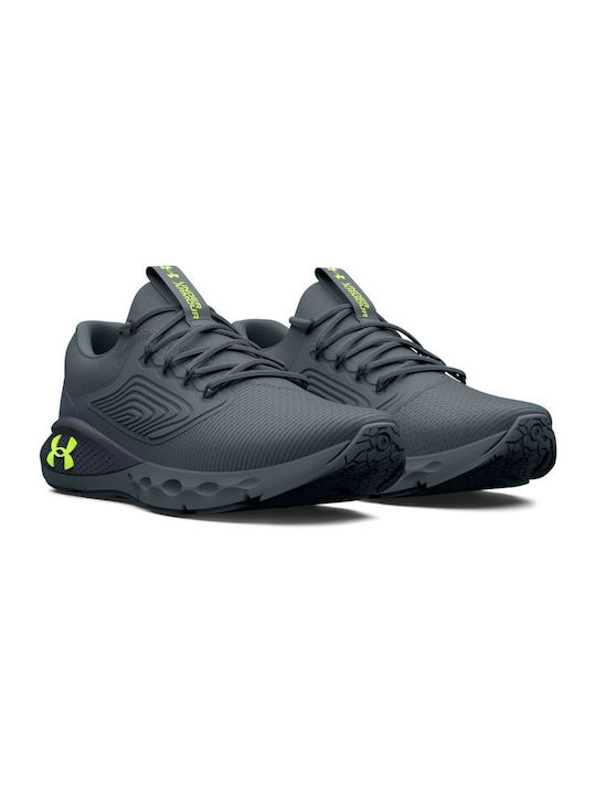 Charged Vantage 2 Sport Shoes Running Charcoal Lime