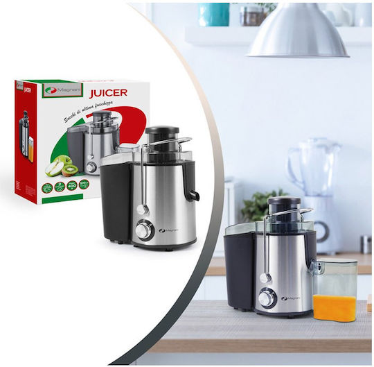 Magnani 8720195386759 Αποχυμωτής 400W Inox Ασημί