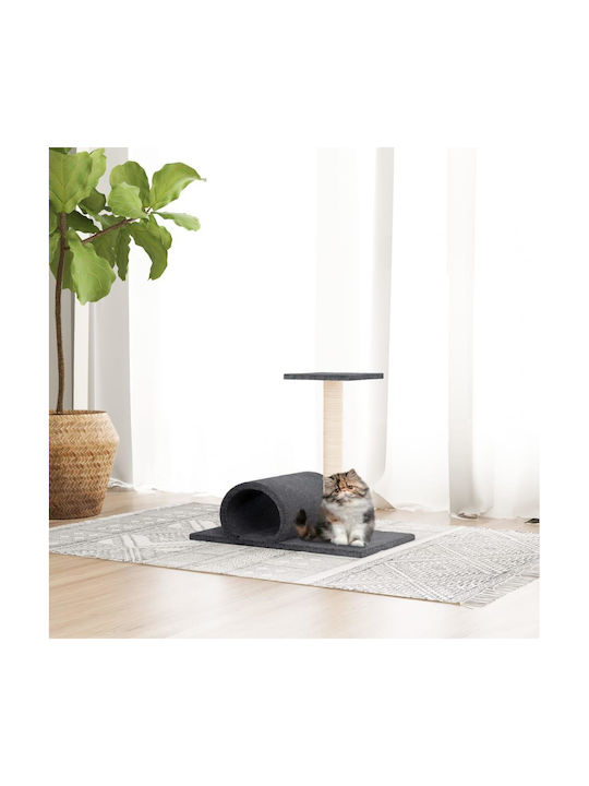 vidaXL Cat Scratching Post Pole In Gray Colour 60x34.5x50 cm