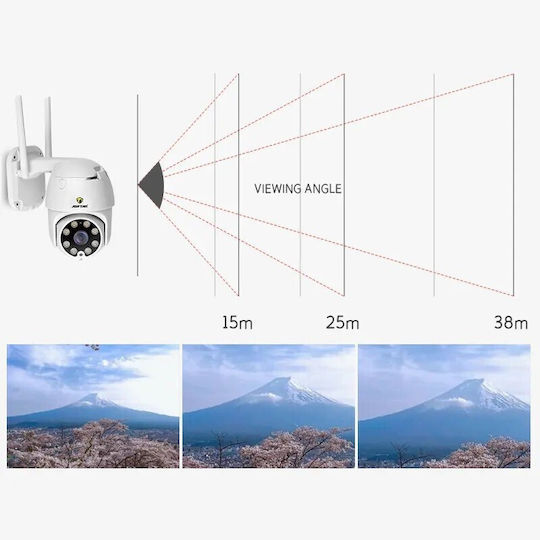 22597-32-00-05 IP Surveillance Camera Wi-Fi HD 720P Waterproof with Two-Way Communication and Lens 3.6mm