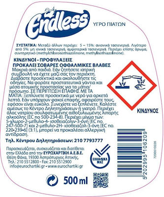 Endless Geschirrspülmittel mit Duft Wilde Himbeere 1x500ml 1200500231