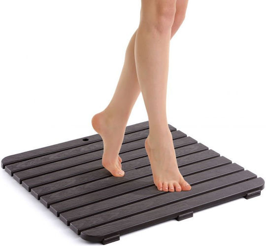 Dimitracas Tatay Shower Non-slip with Suction Cups Brown 54x54εκ.
