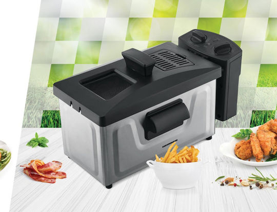 Heinner HDF-1800SS Deep Fryer 3lt Silver