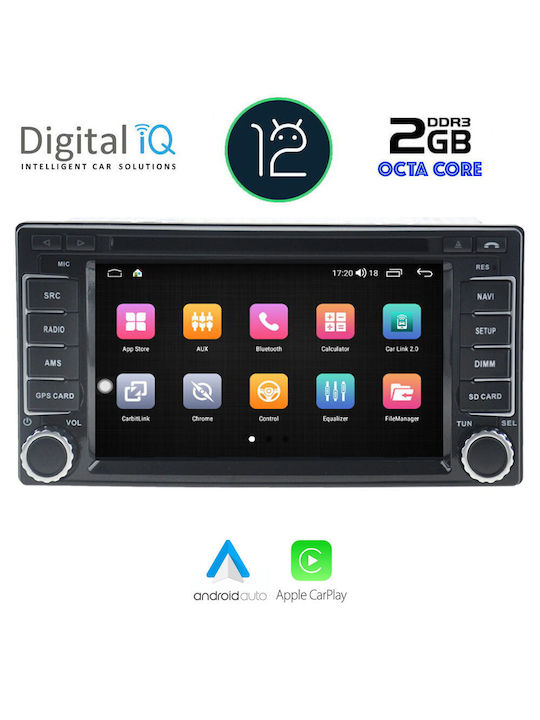 Digital IQ Car Audio System for Subaru Forester / Impreza 2008-2013 (Bluetooth/USB/AUX/WiFi/GPS/CD) with Touch Screen 7"