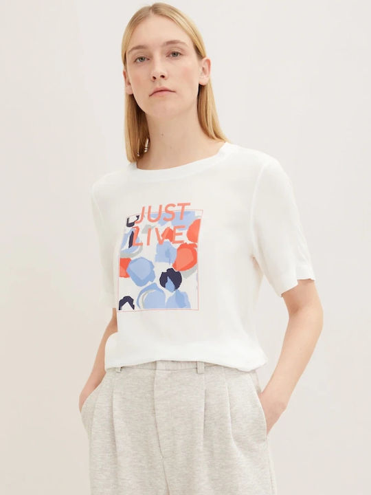 Γυναικείο T-shirt Λευκό