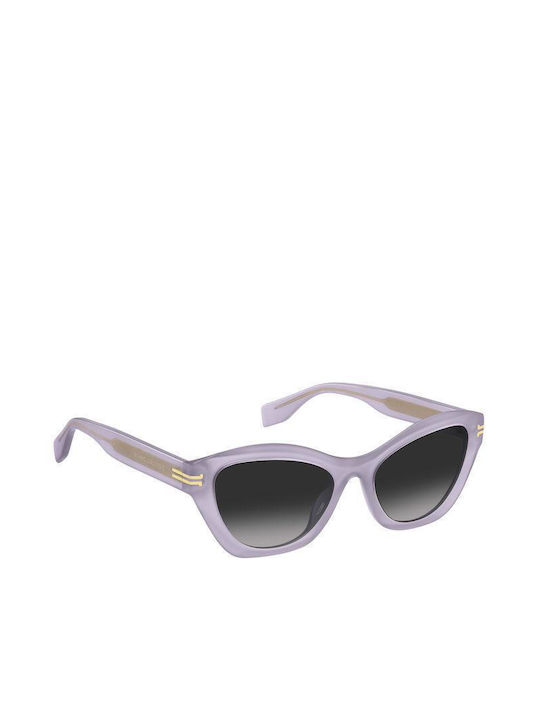 Marc Jacobs Sonnenbrillen mit Lila Rahmen und Gray Verlaufsfarbe Linse MJ 1082/S 789/9O