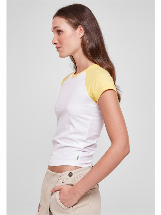 Γυναικείο T-shirt White/Vintage Sun